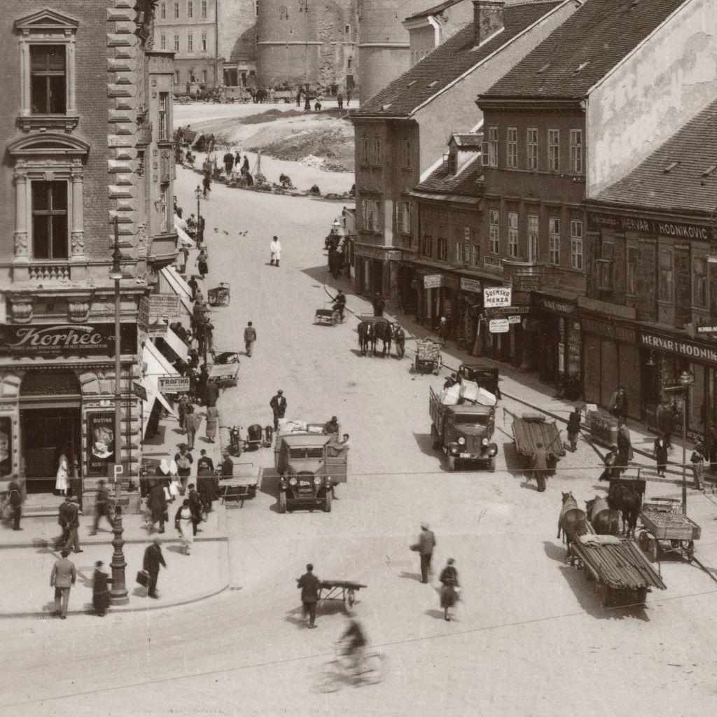 Bakačeva ulica oko 1935. godine